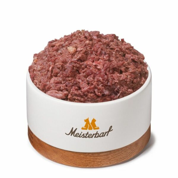 Meisterbarf Beutetier Kaninchen gewolft - 500g für Hunde und Katzen - 100% Kaninchen, ideal für BARF Ernährung. Jetzt bei barf-versand.ch erhältlich.
