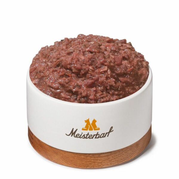 Meisterbarf Fertigbarf Huhn gewolft - 500g für Hunde und Katzen - 100% Huhn, ideal für BARF Ernährung. Jetzt bei barf-versand.ch erhältlich.